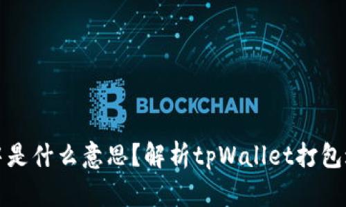 tpWallet打包中是什么意思？解析tpWallet打包过程及其重要性